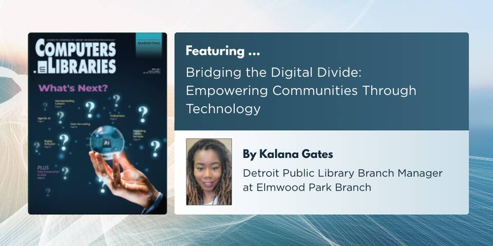 Bridging the digital divide